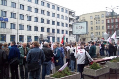 Strajk Katowice 06.11.2008